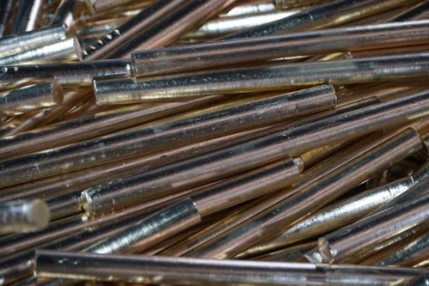 เพลาทองเหลืองกลม